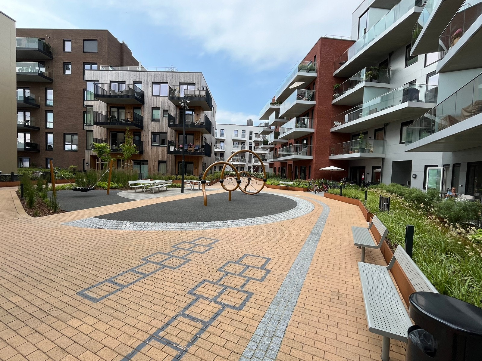 Flotte fellesområder rett utenfor leiligheten Galleribilde