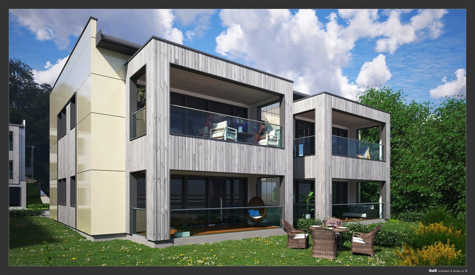 Heimdal eiendomsmegling AS ønsker deg velkommen til disse flotte leilighetene ved Kjerknesset! Galleribilde