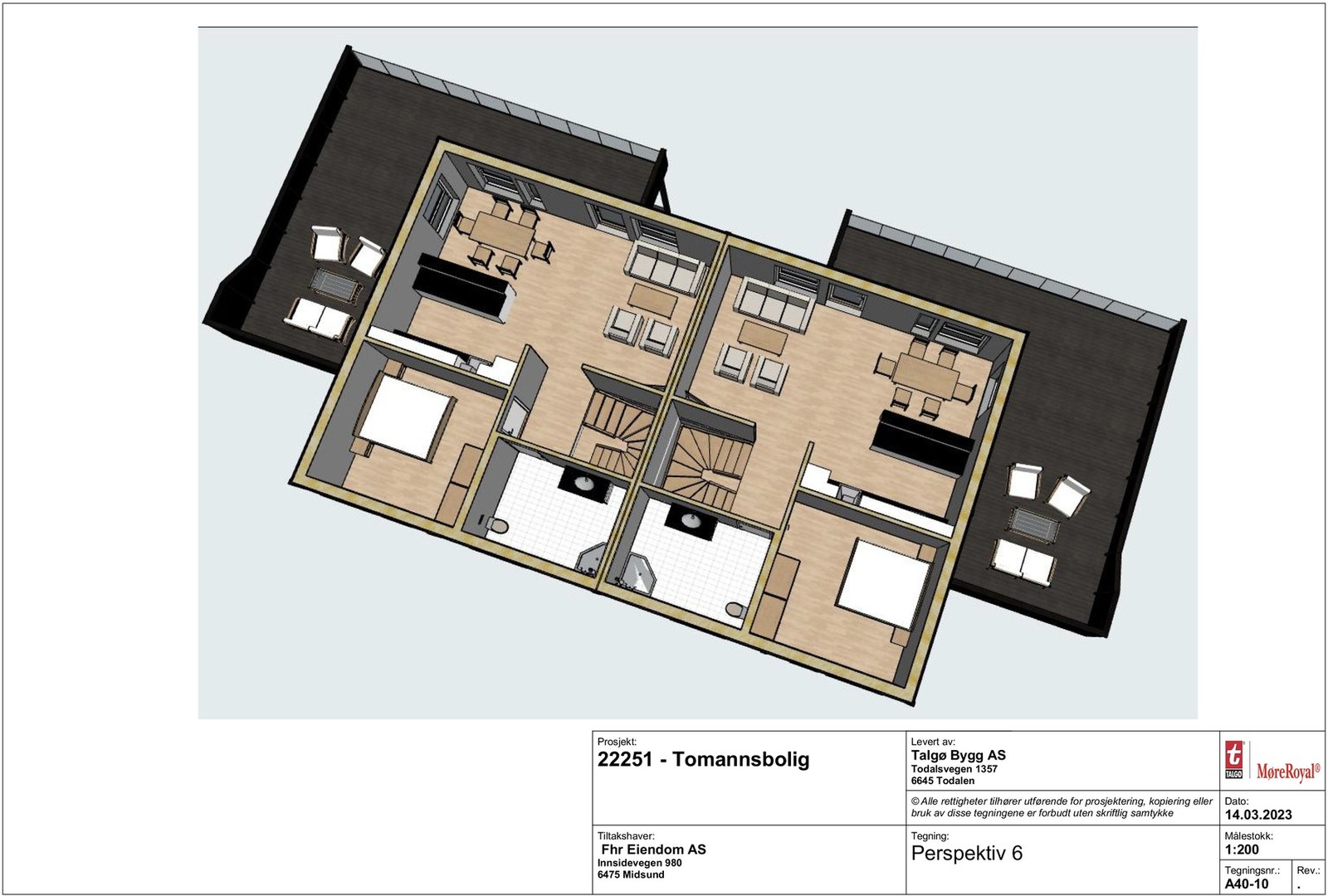 Planskisse 2 etasje Galleribilde