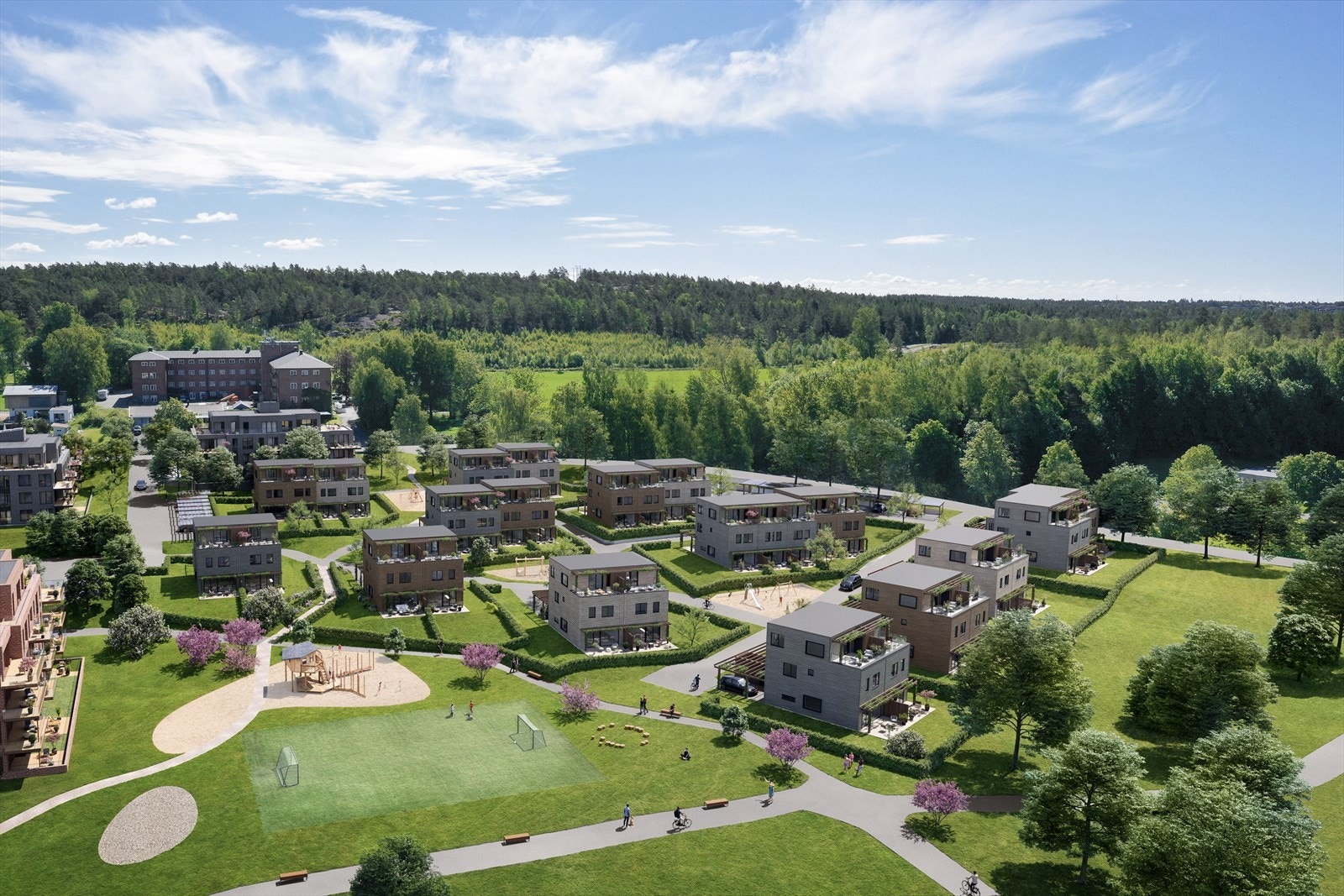 Tunet - Barnevennlig området. Galleribilde