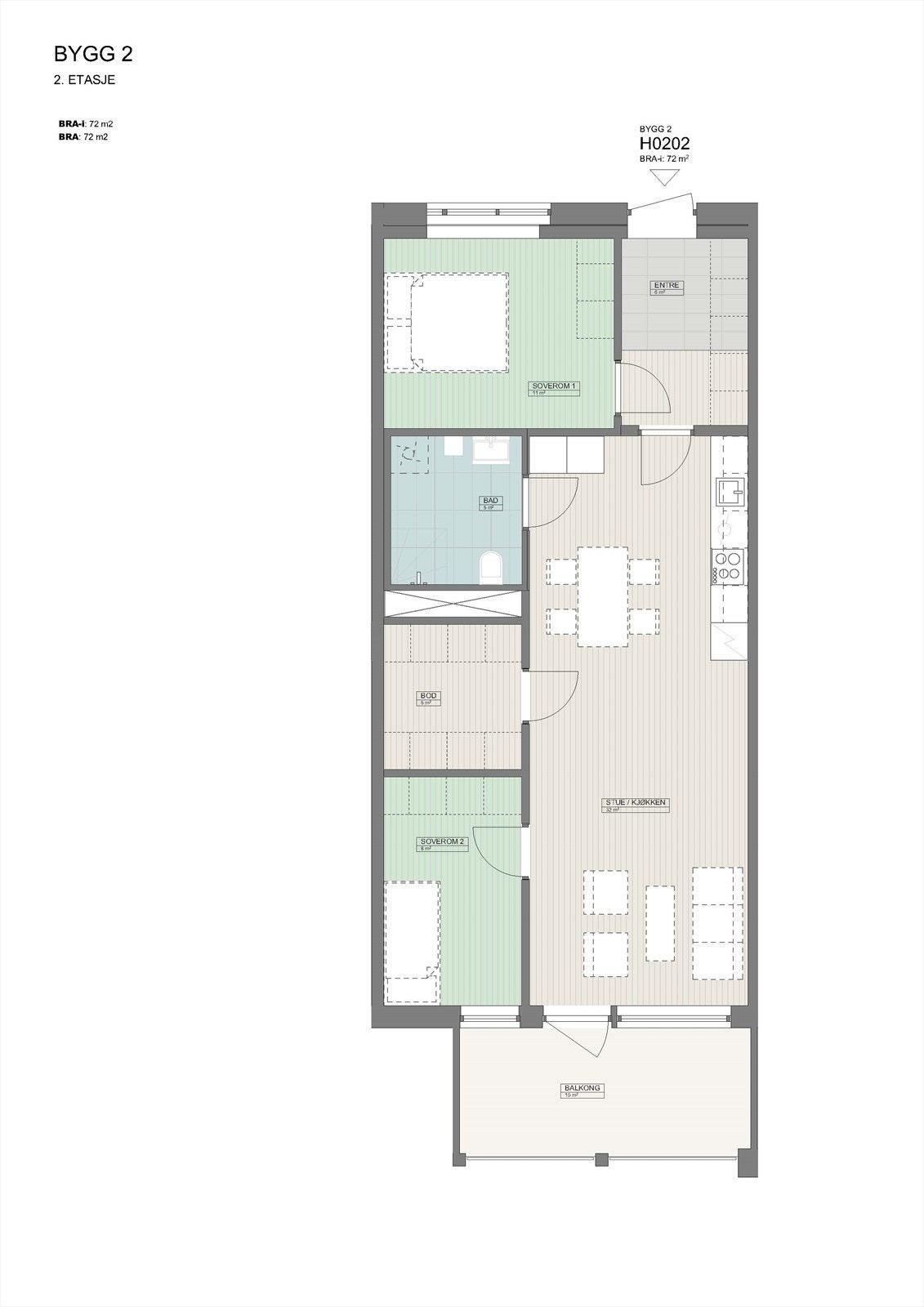 Bygg 2_ 2. Etasje - Leilighet H202.jpg Galleribilde