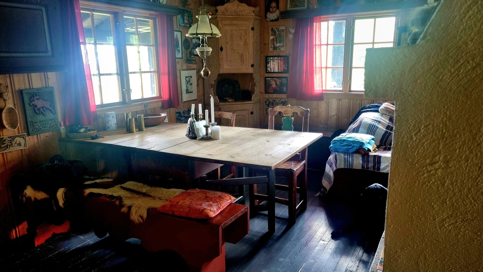 Stort spisebord Galleribilde