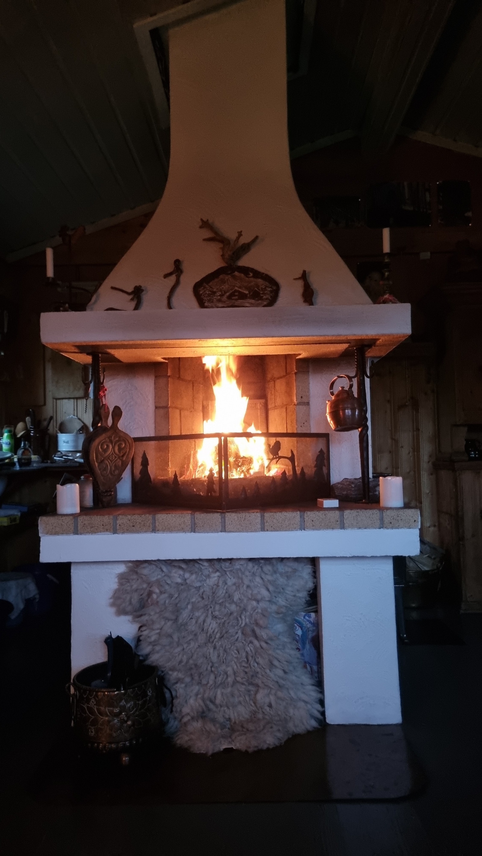 Peisbål inne Galleribilde