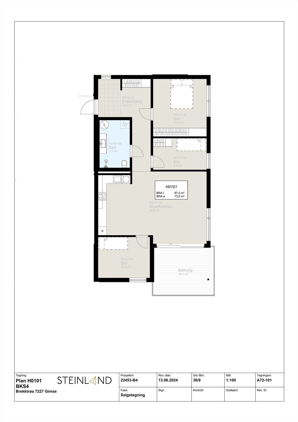 PLanløsning BKS4 - 101 Galleribilde