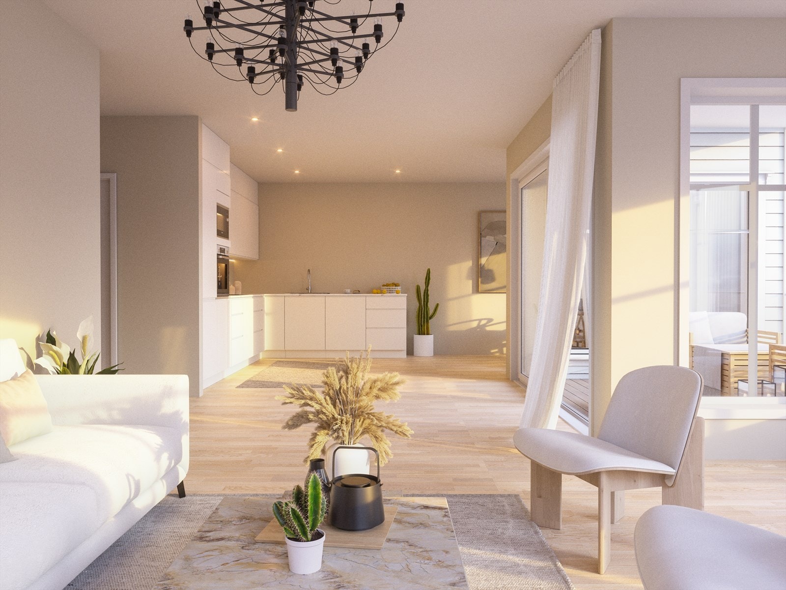 Leilighetene leveres med høy standard og kvalitetsprodukter Galleribilde