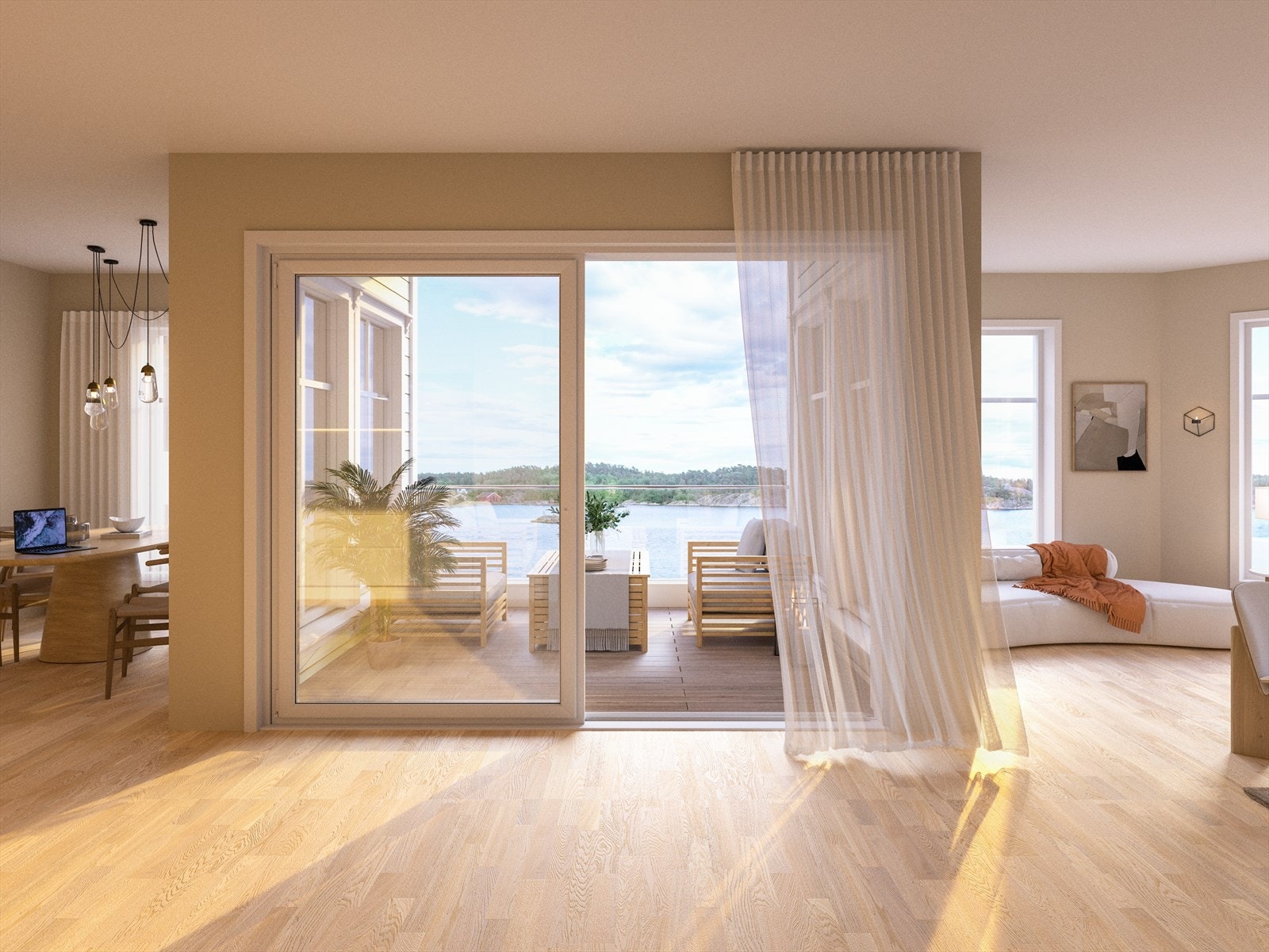 Fantastiske og solrike uteplasser - her er det lett å få hvilepuls Galleribilde