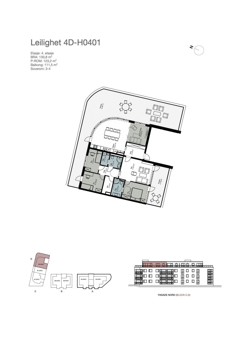 Plantegning - 4D-H0401 Galleribilde