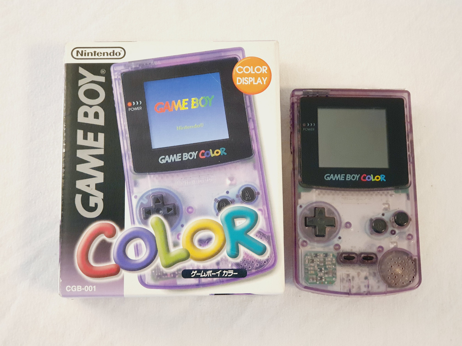 Nintendo Game Boy Color in Atomic Purple popular