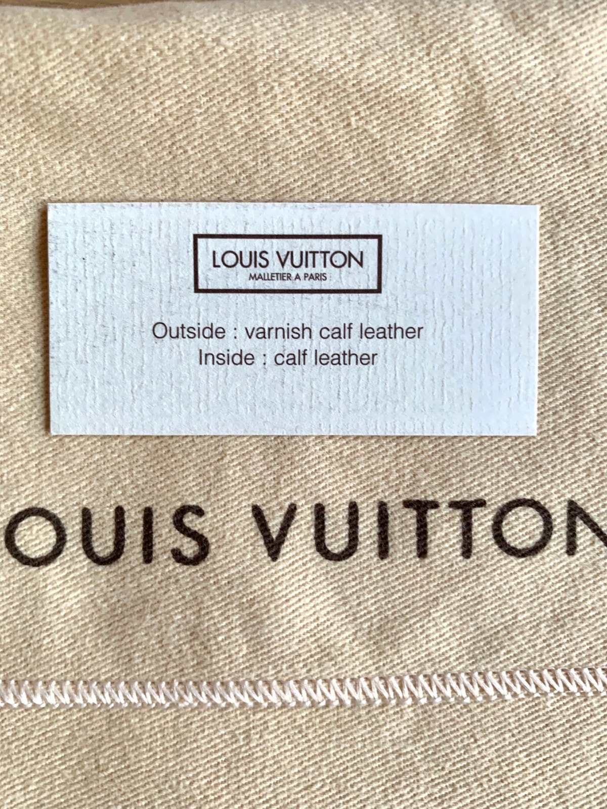 Louis Vuitton varnish calf leather lommebok | FINN-torget