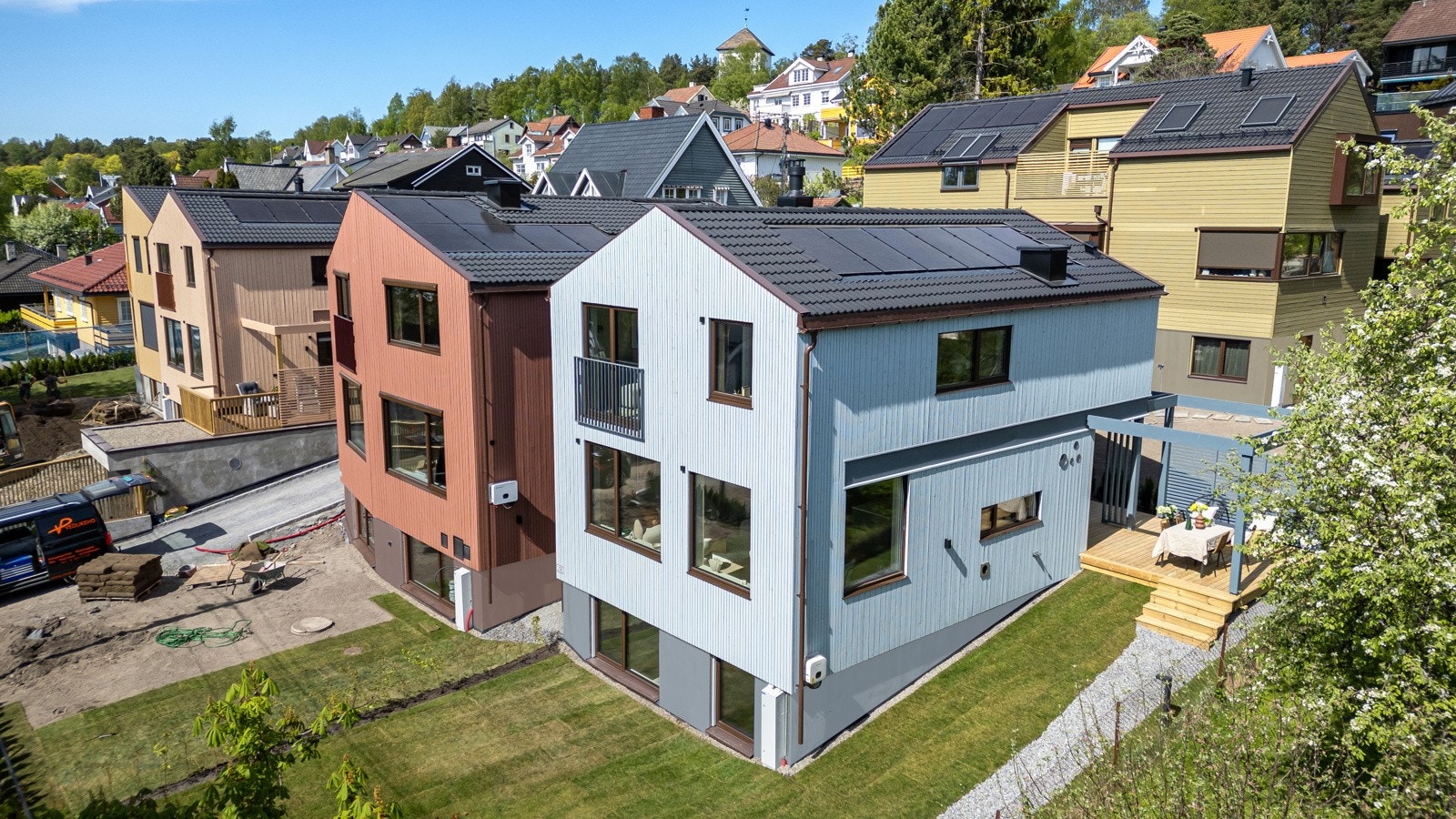 Dronebilde Galleribilde