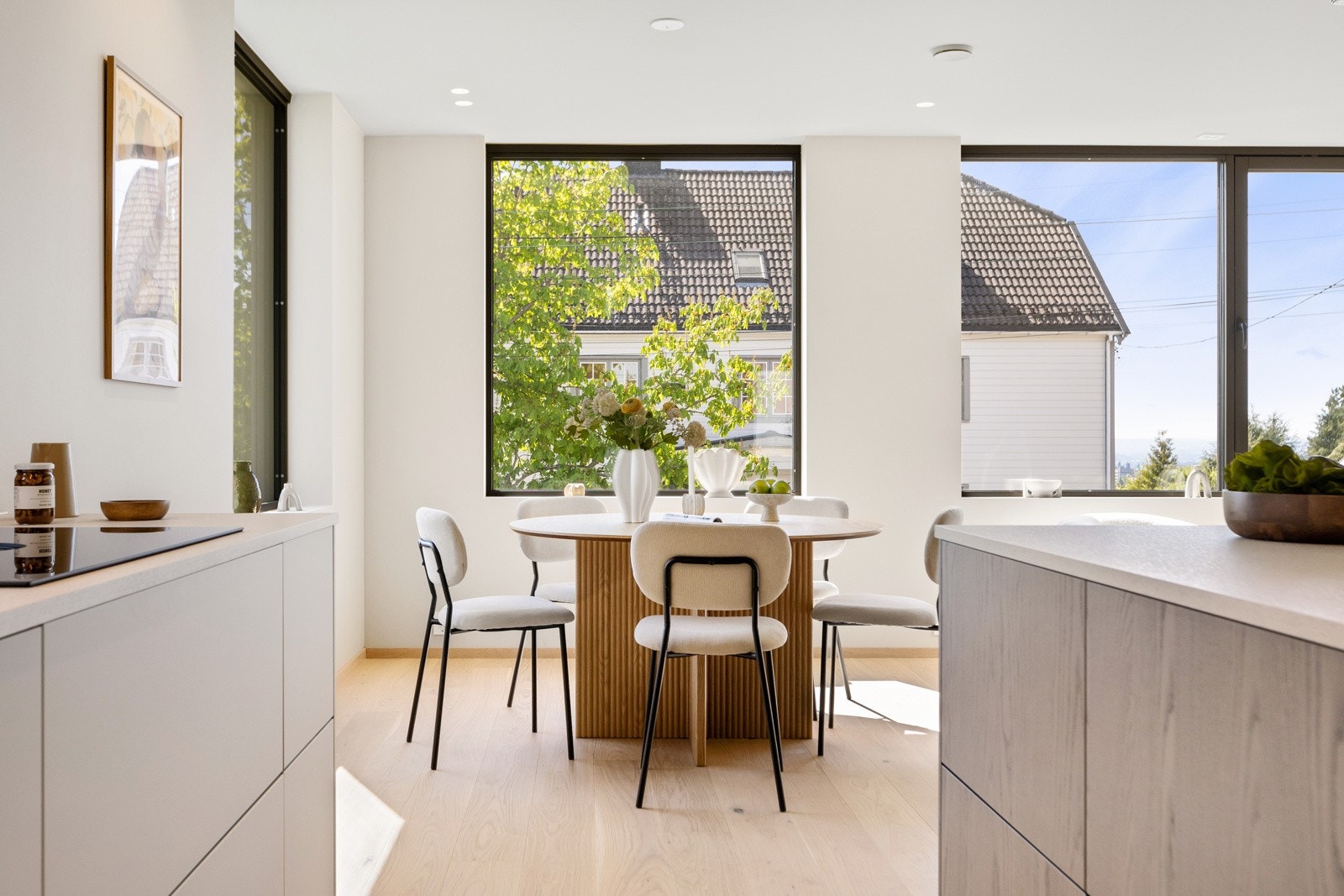 God plass til hyggelig spisegruppe. Galleribilde