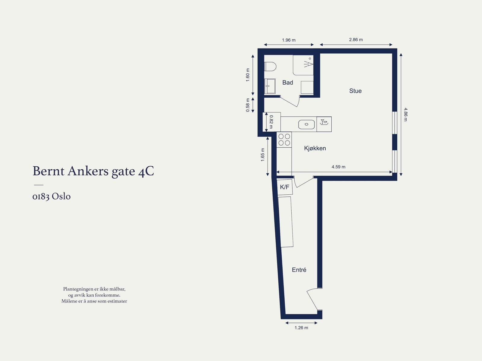 Plantegning 1. etasje Galleribilde