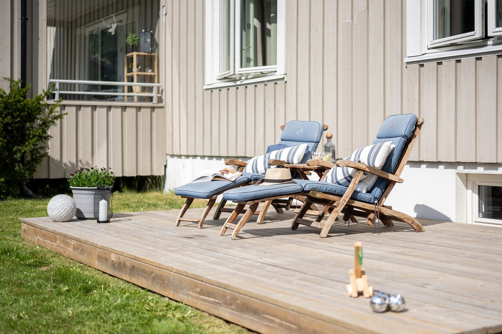 Her kan solen nytes fra formiddag til kveld. Galleribilde