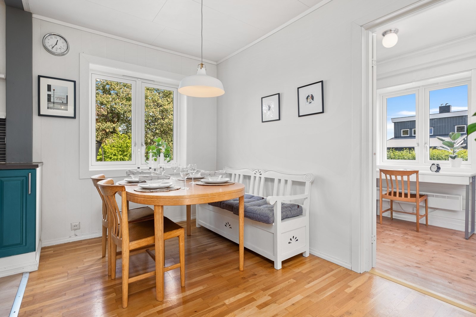 Vinduer og verandadør ble skiftet i regi av borettslaget i 2019. Galleribilde