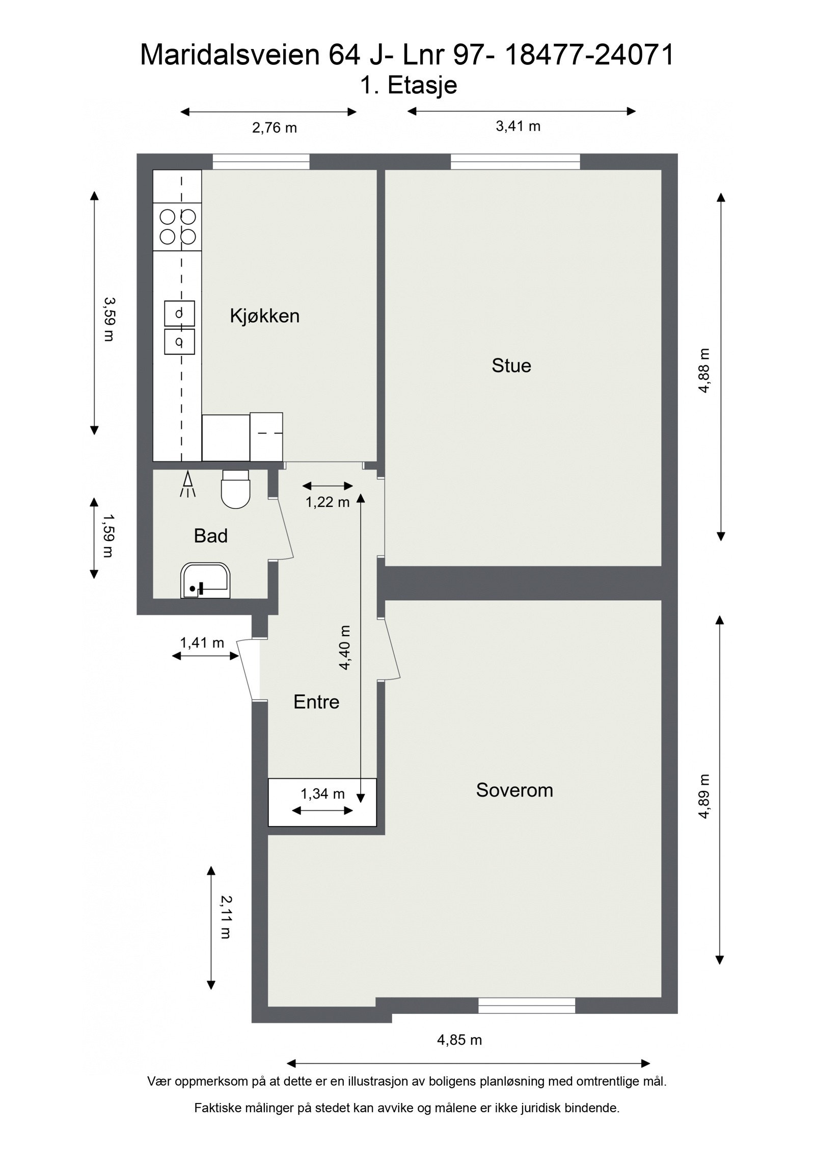 Planløsning Galleribilde