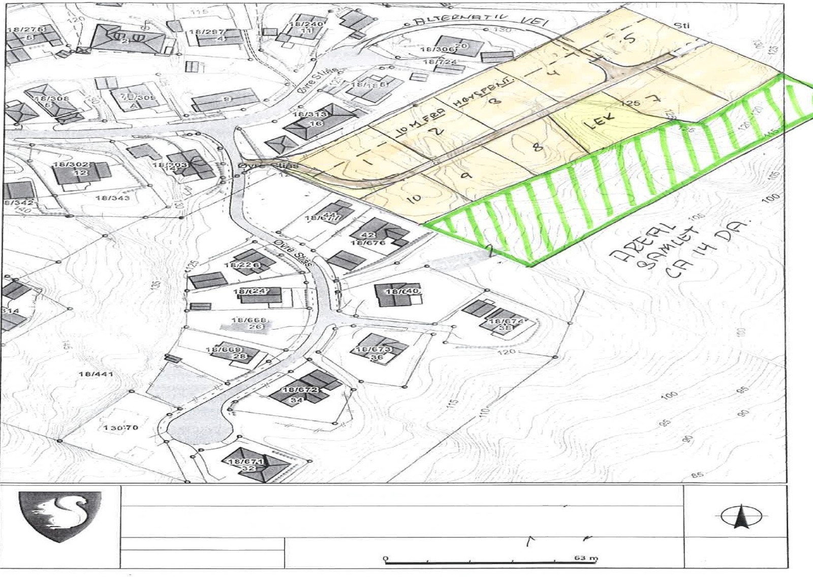 Eksempel på utbygging Galleribilde