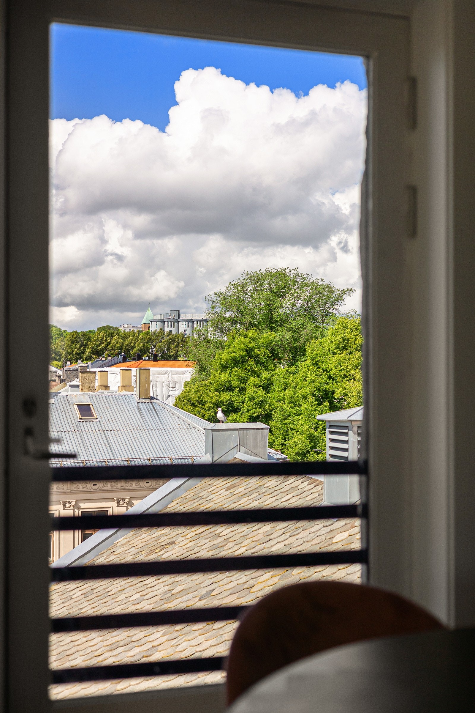 Fransk luftebalkong ved kjøkkenet Galleribilde