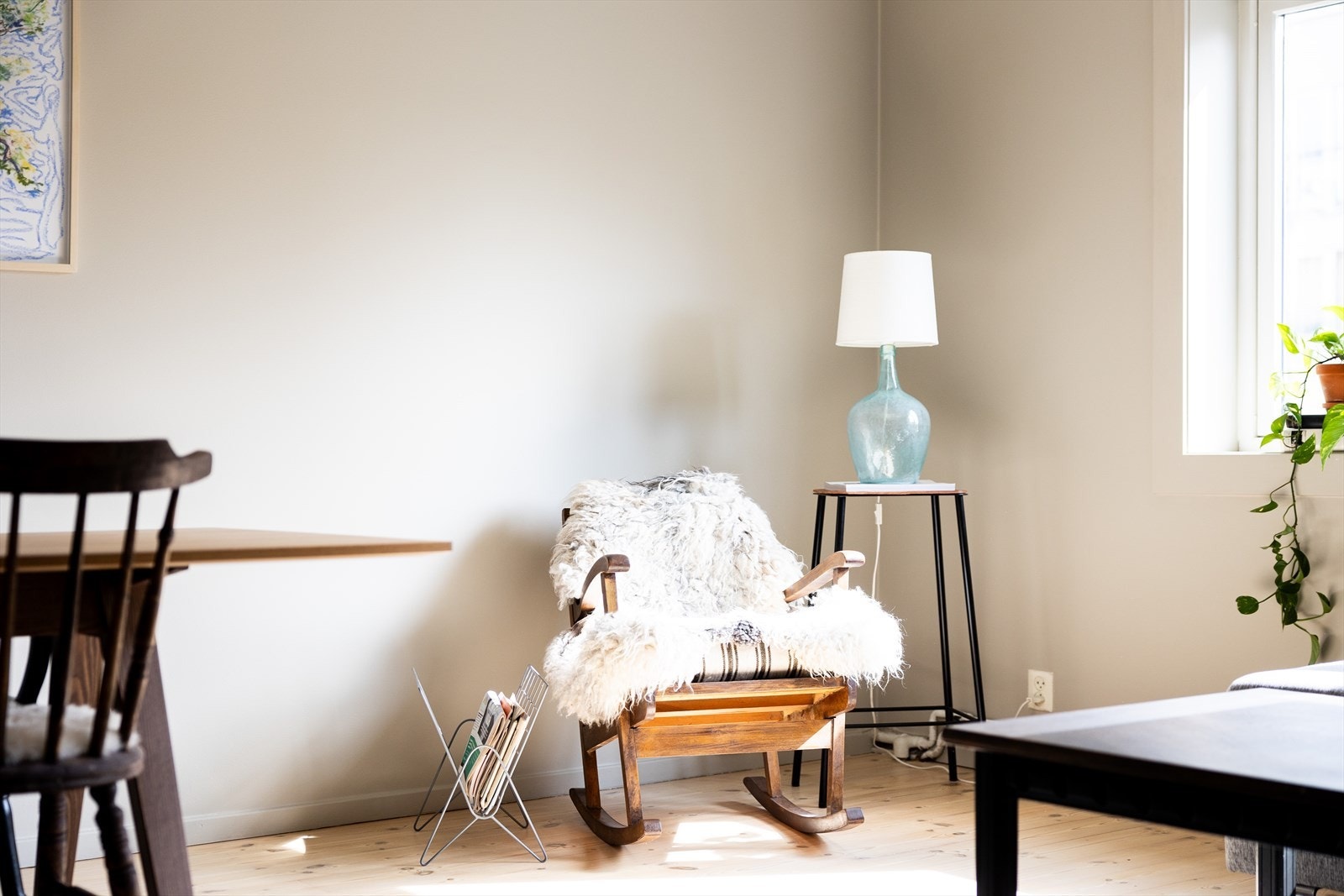 Et perfekt utgangspunkt til å innrede med egne møbler og gjenstander for å skape sitt personlig preg. Galleribilde