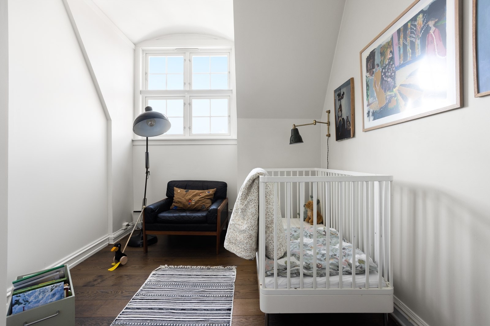 Her er det plass til seng og øvrig soveromsmøblment etter ønske og behov. Galleribilde