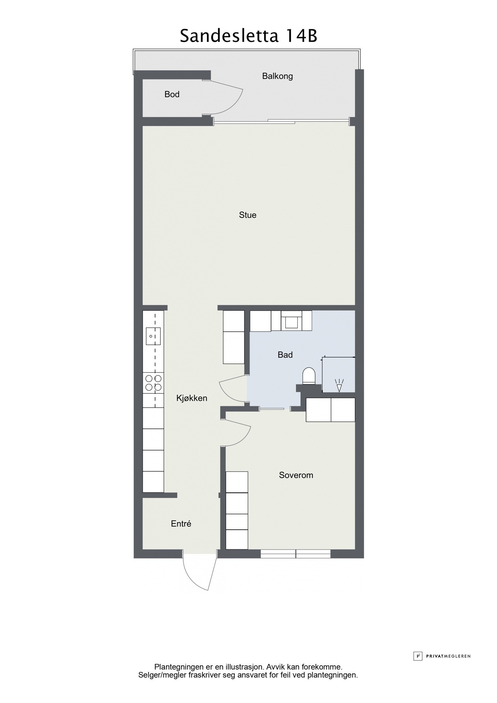 Plantegning - 2. etasje Galleribilde