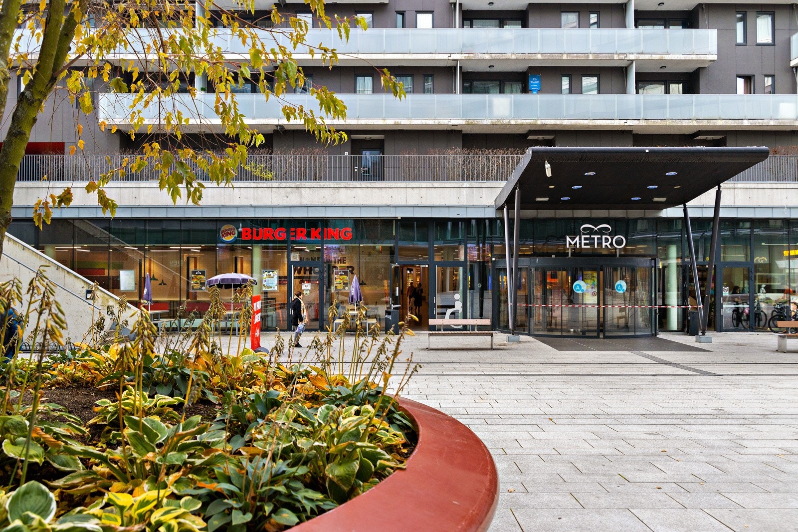 Metro senter. Galleribilde