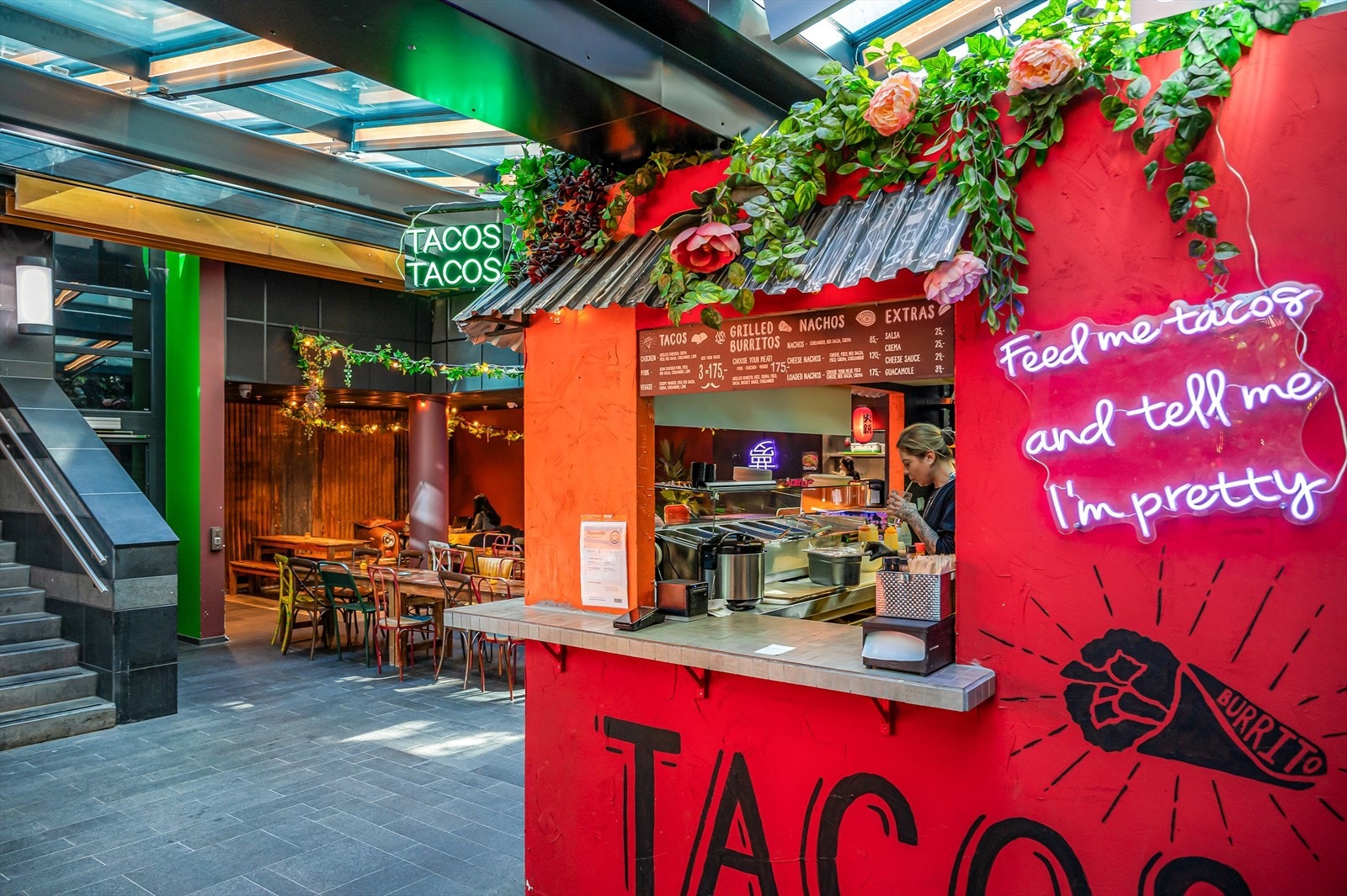 Barcode Streetfood Galleribilde