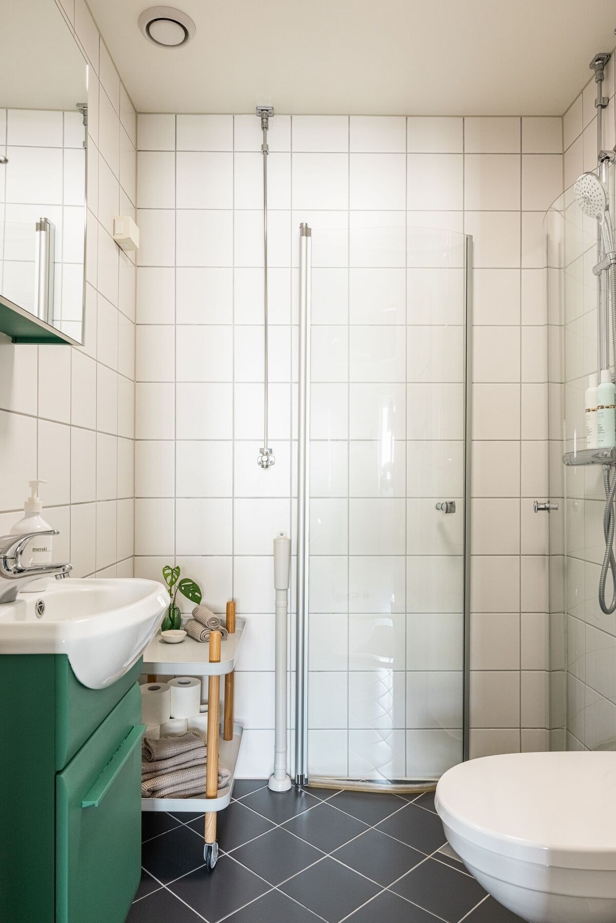 Baderom modernisert i regi av borettslaget 2012. Galleribilde