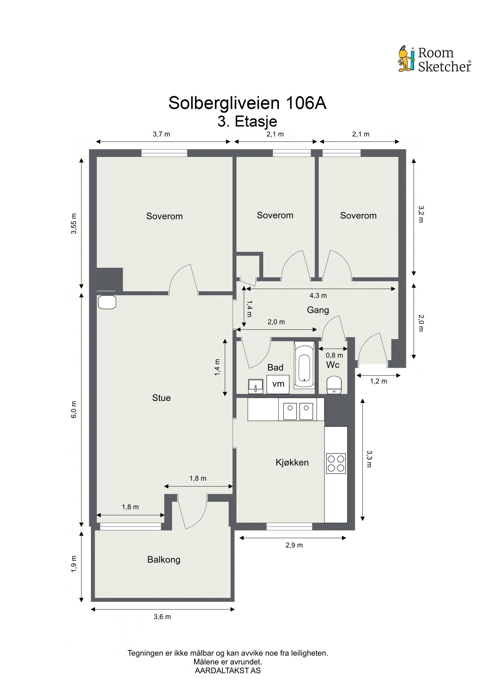 Planskisse. Galleribilde