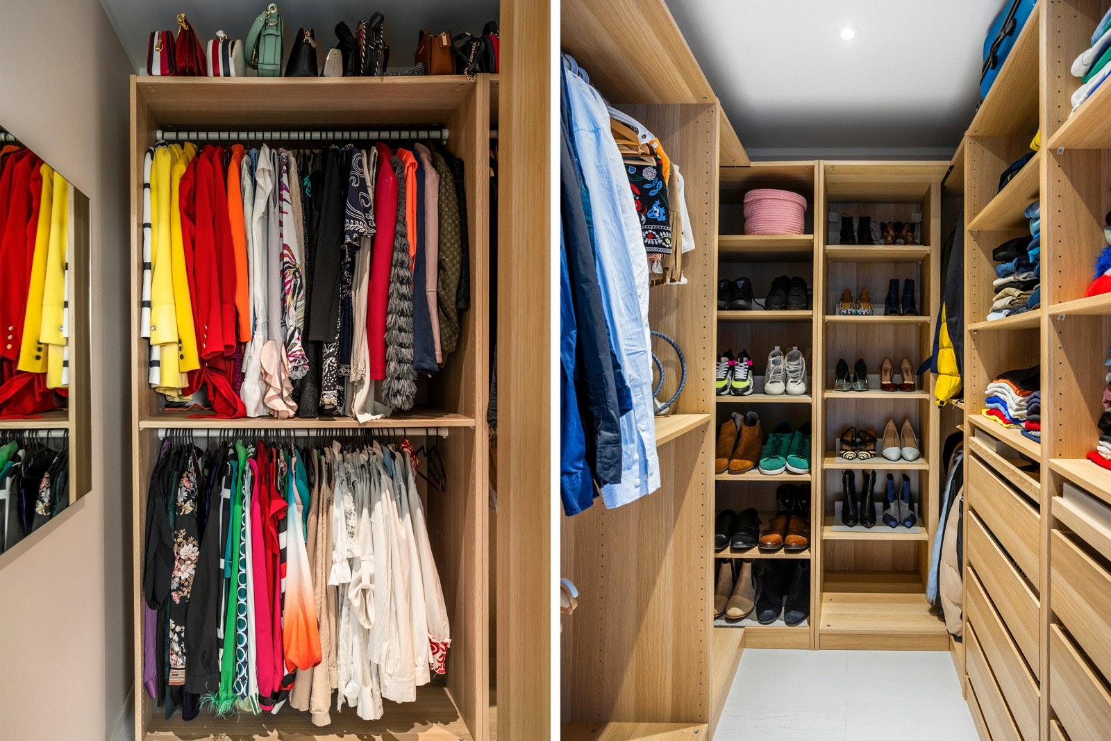 I tilknytning til hovedsoverommet er det et walk-in-closet som gjør det lettere å oppbevare klærene. Galleribilde