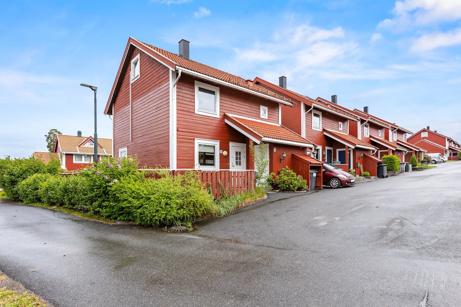 Utvendig fasade. Galleribilde