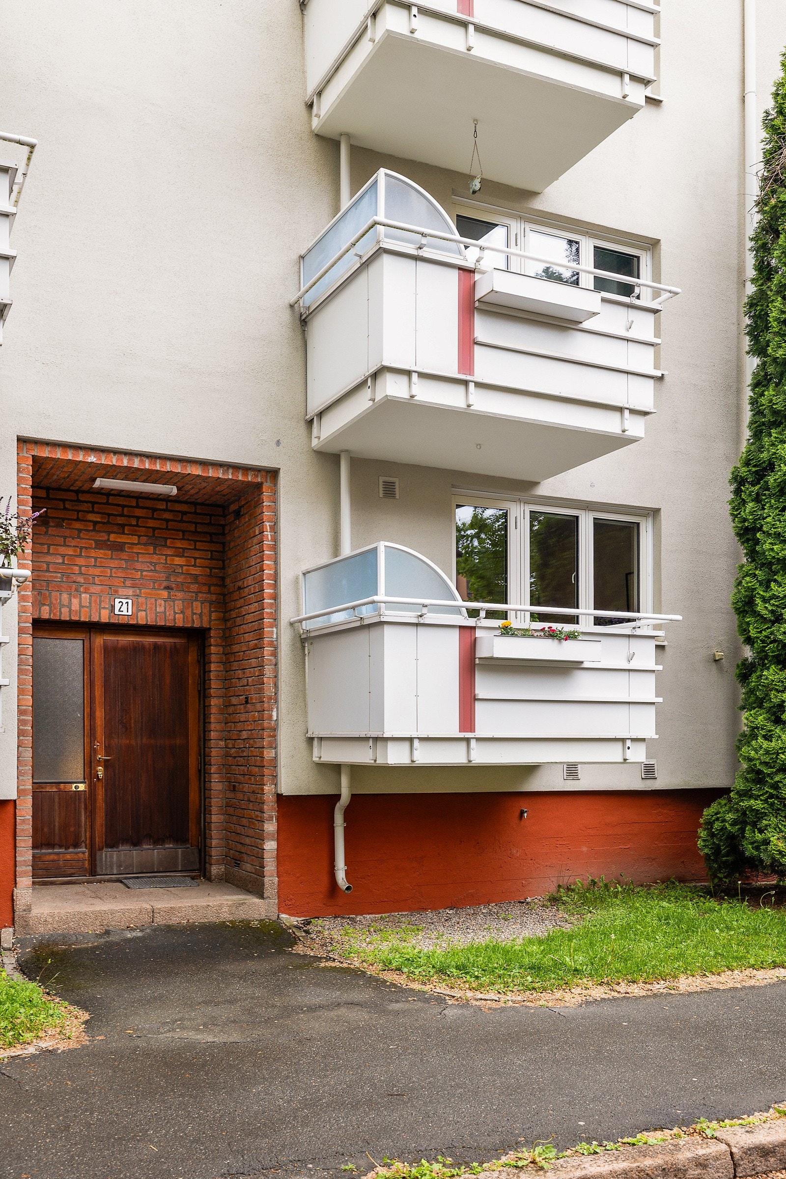 Koselig inngangsparti. Galleribilde