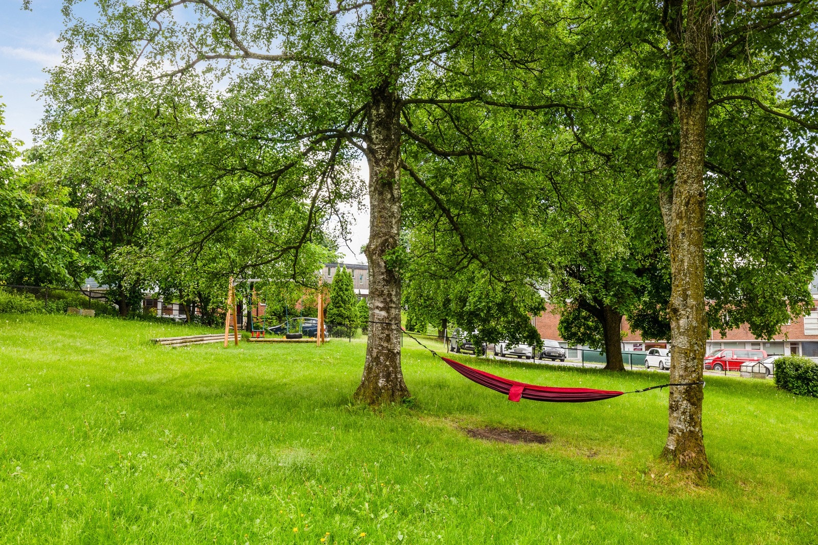 Her kan de små nyte fine soldager samtidig som de eldre har gode avslappingsmulighter. Galleribilde