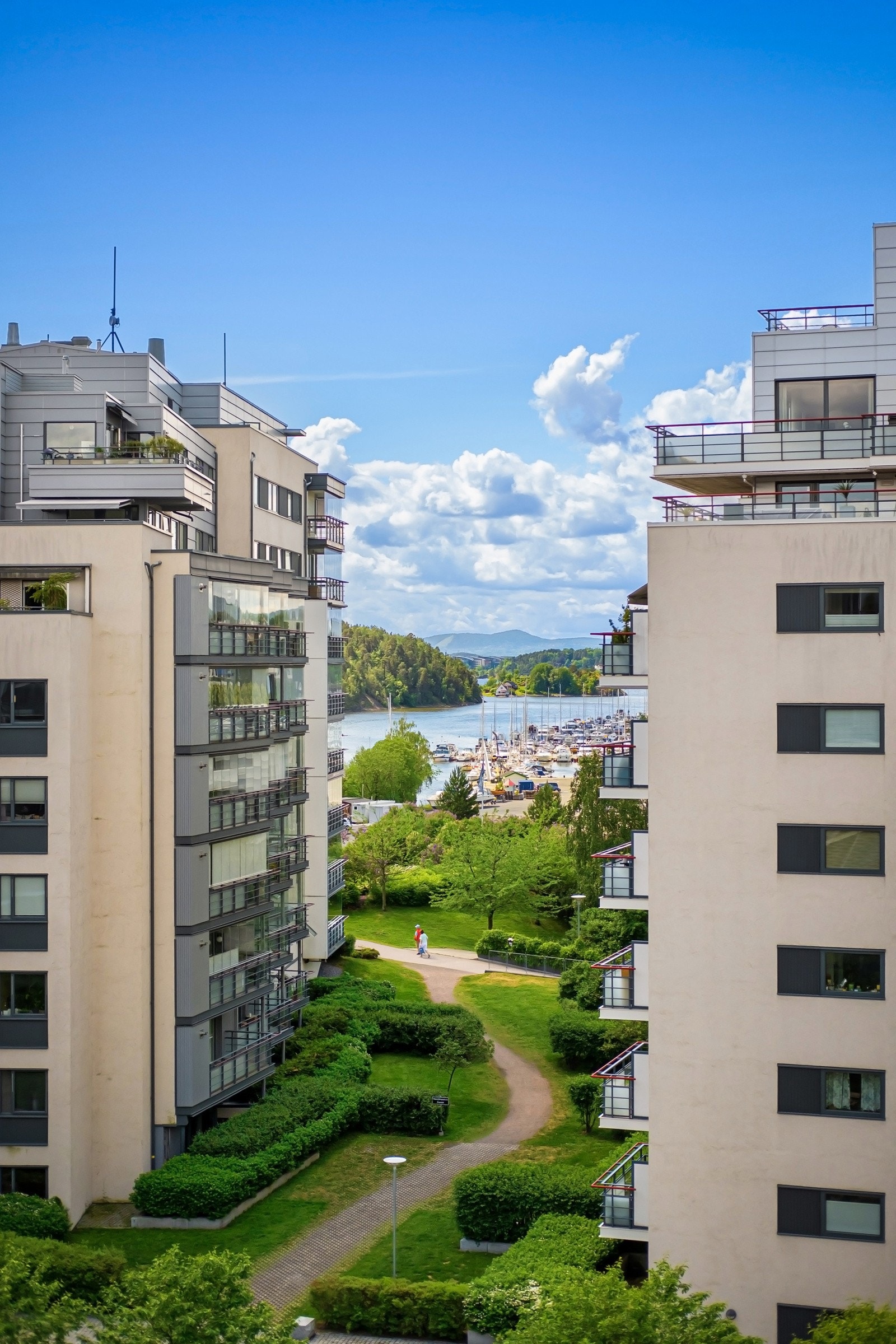 Nydelig utsikt Galleribilde