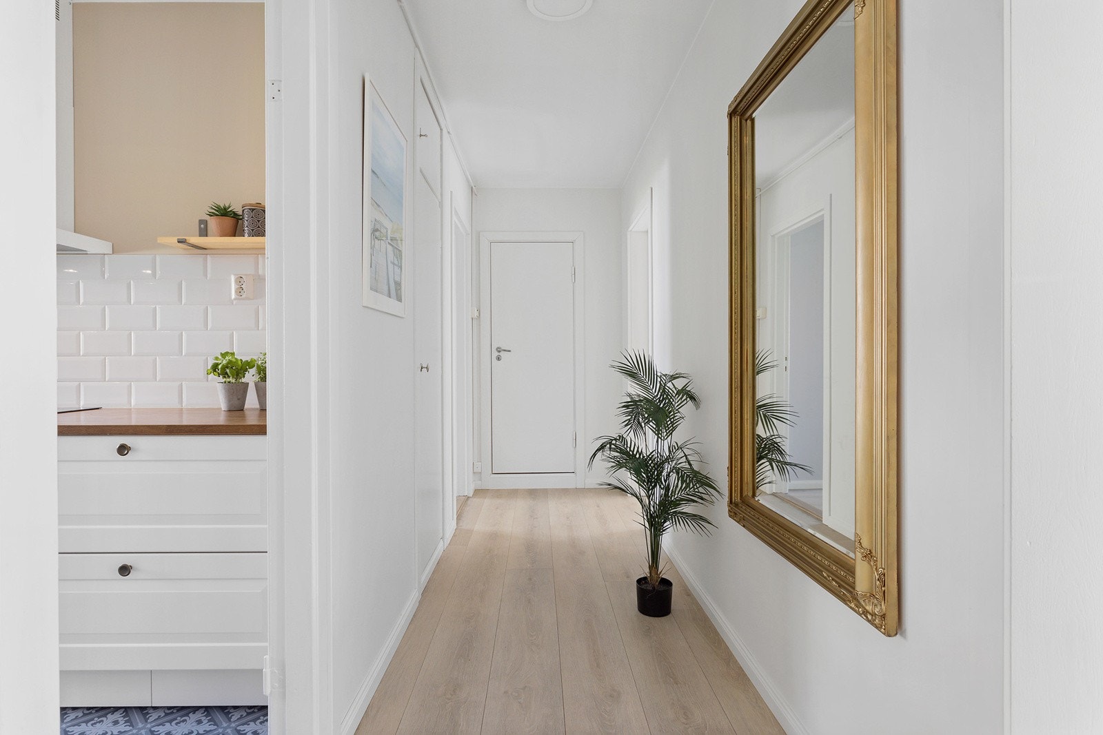 Velkommen inn i enn innbydende entre Galleribilde