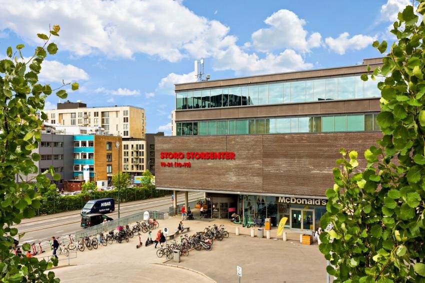 Storo storsenter også innen gangavstand med alt du trenger Galleribilde