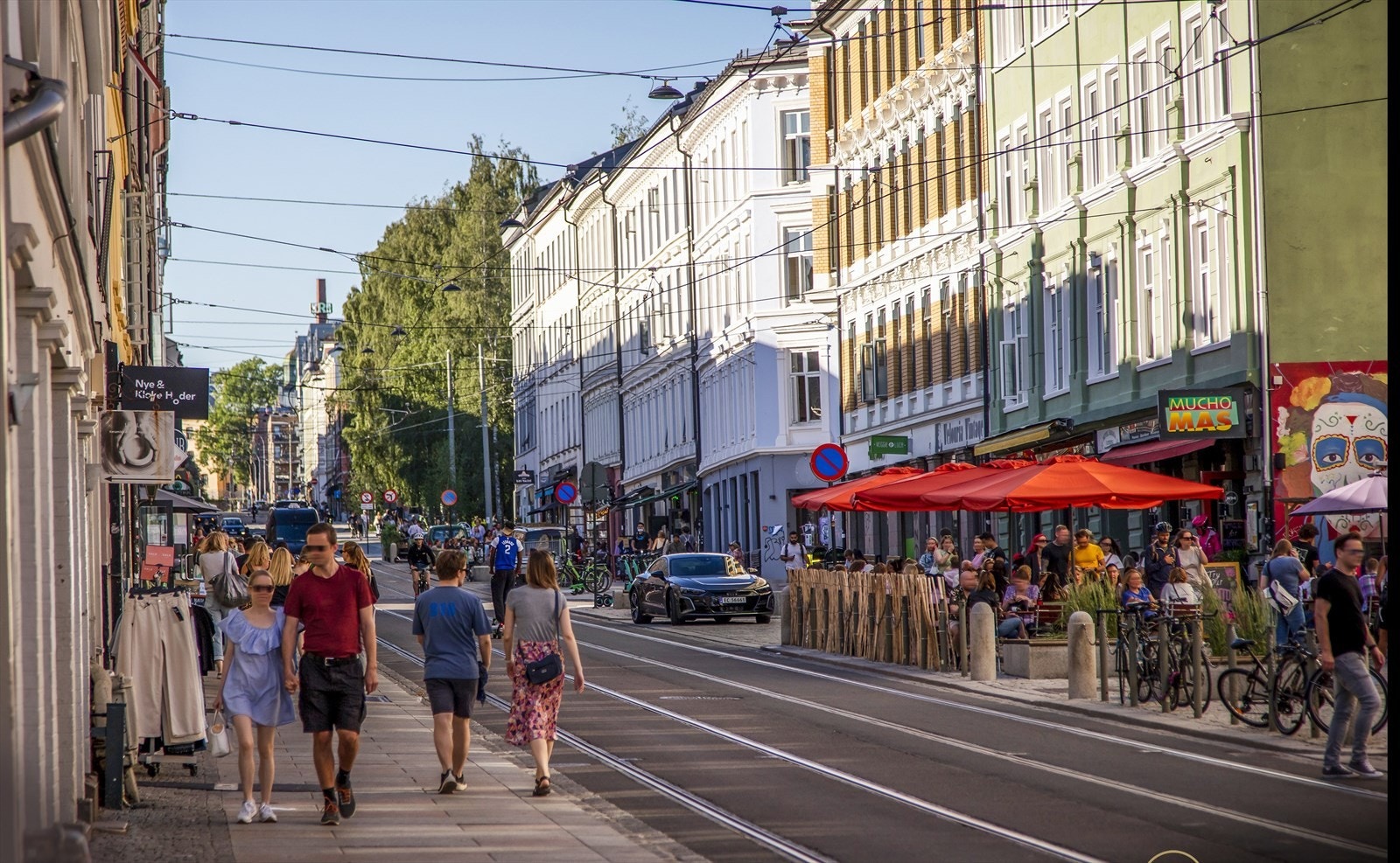 Områdebilde - Thorvald Meyers gate og Markveien ligger kun et steinkast fra leiligheten med flere butikker, kaféer og spisesteder Galleribilde