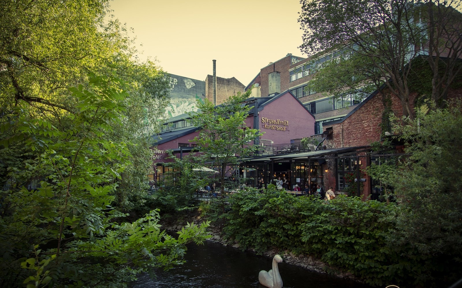Områdebilde - Nærhet til Akerselva med sine koselige turstier langs elvebredden Galleribilde