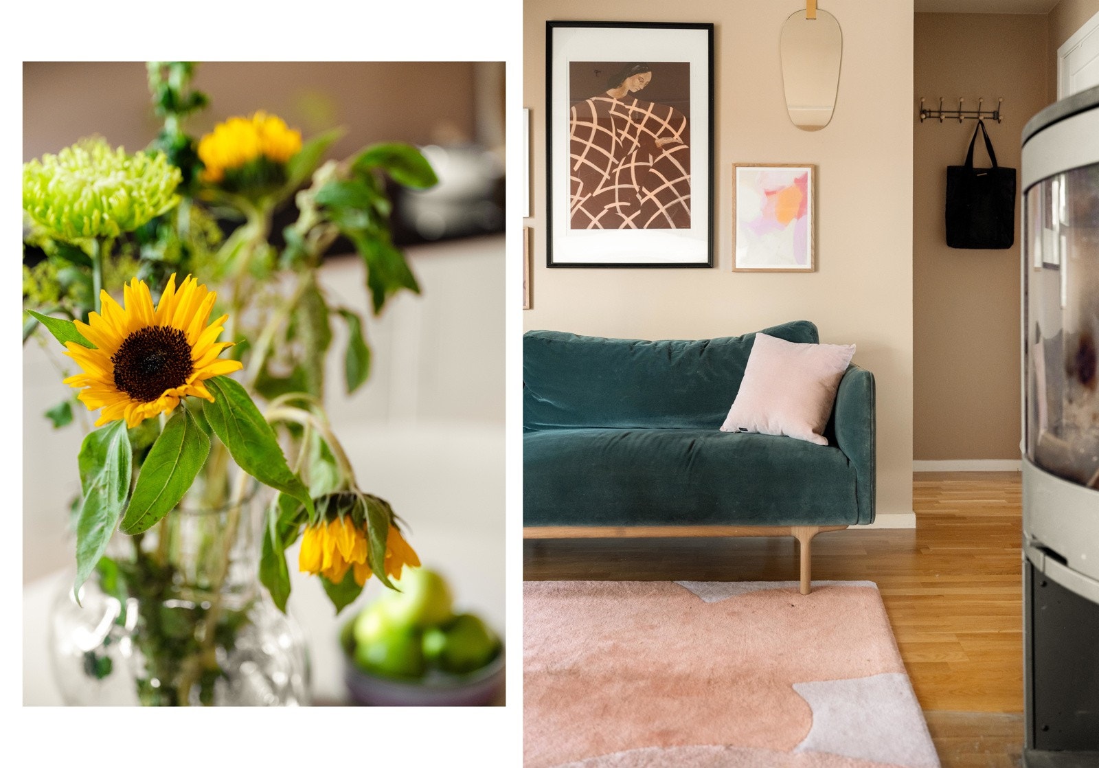 Peisovn som varmer godt på kalde vinterdager. Galleribilde