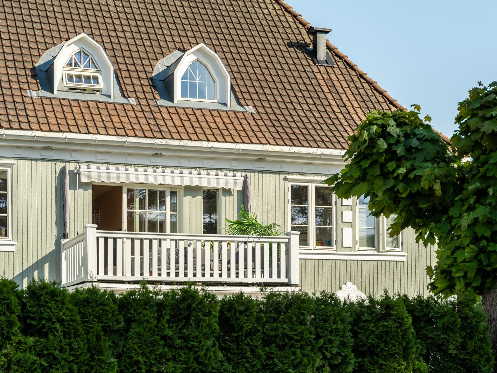 Om du f.eks. er Konge er 17. mai perfekt på denne balkongen. Galleribilde