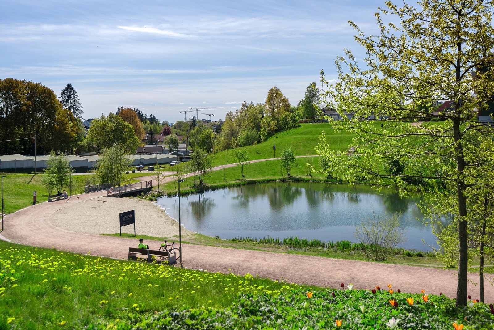 Nærmeste nabo er fantastiske Bjerkedalen Park! Galleribilde