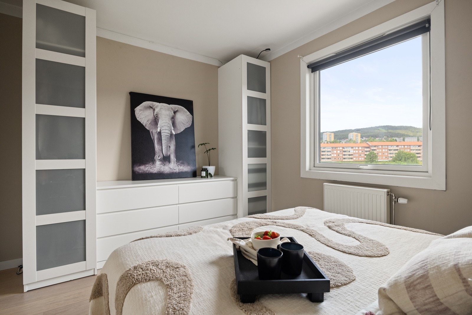 God plass til garderobeløsning. Galleribilde