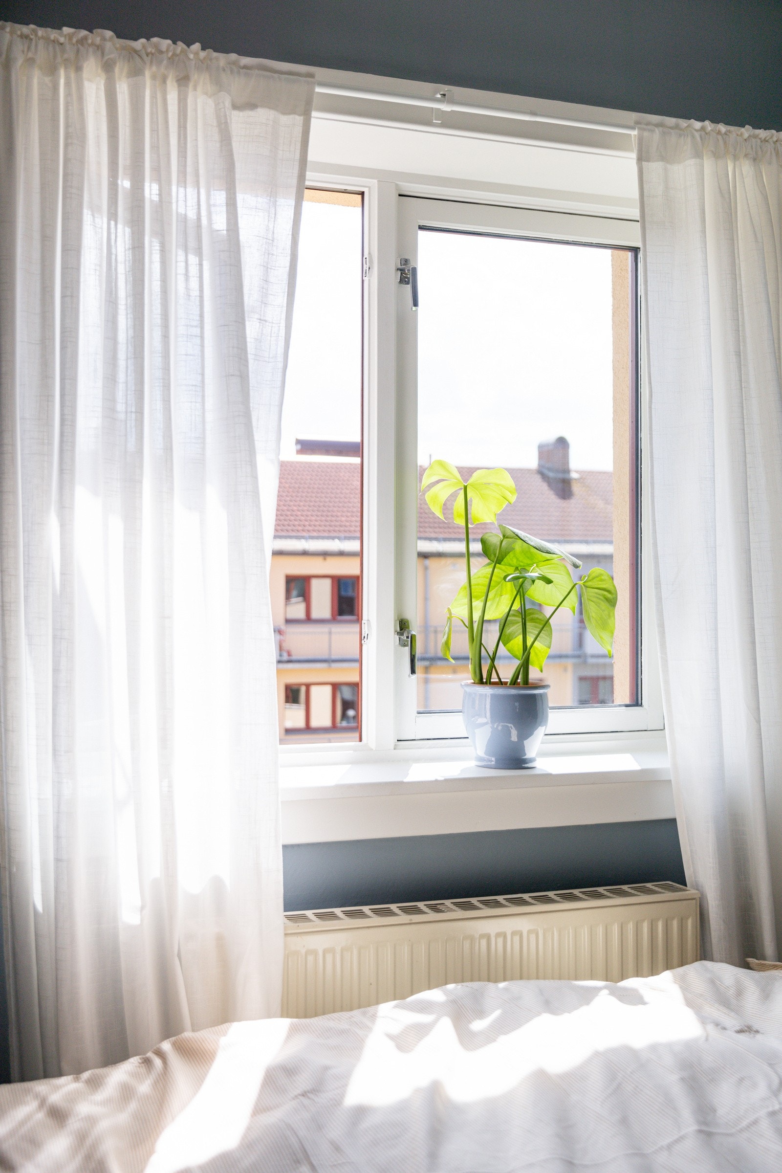 Soverommet vender inn mot gårdsrommet. Galleribilde