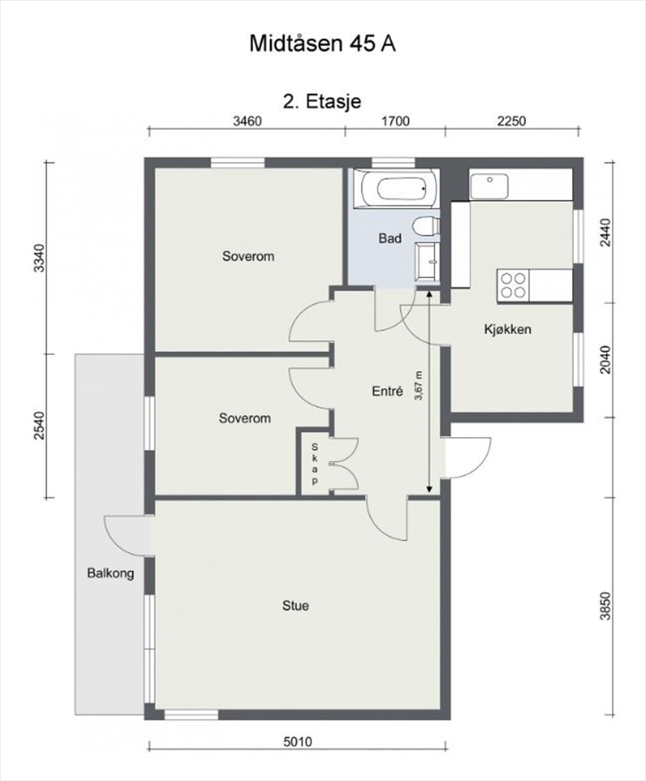 Plantegning. Galleribilde