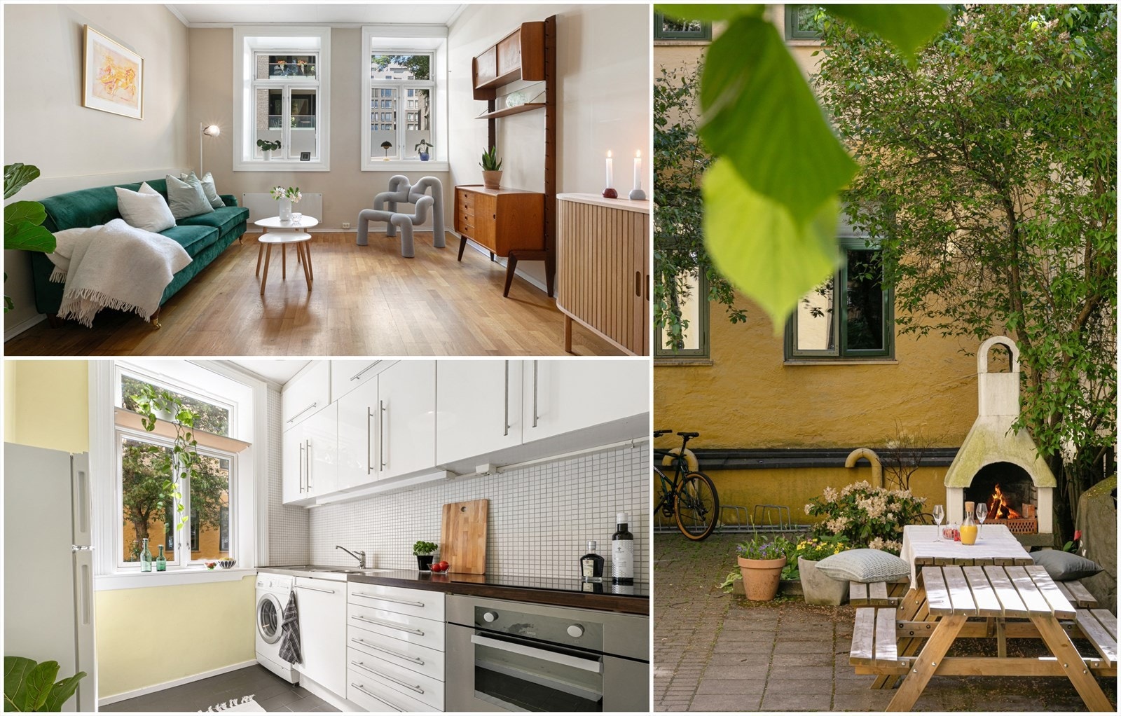 Velkommen til Schæffers gate 3 A! Her får dere et lyst og innbydende hjem i grønne omgivelser på Grünerløkka! Vi ses på visning! Galleribilde