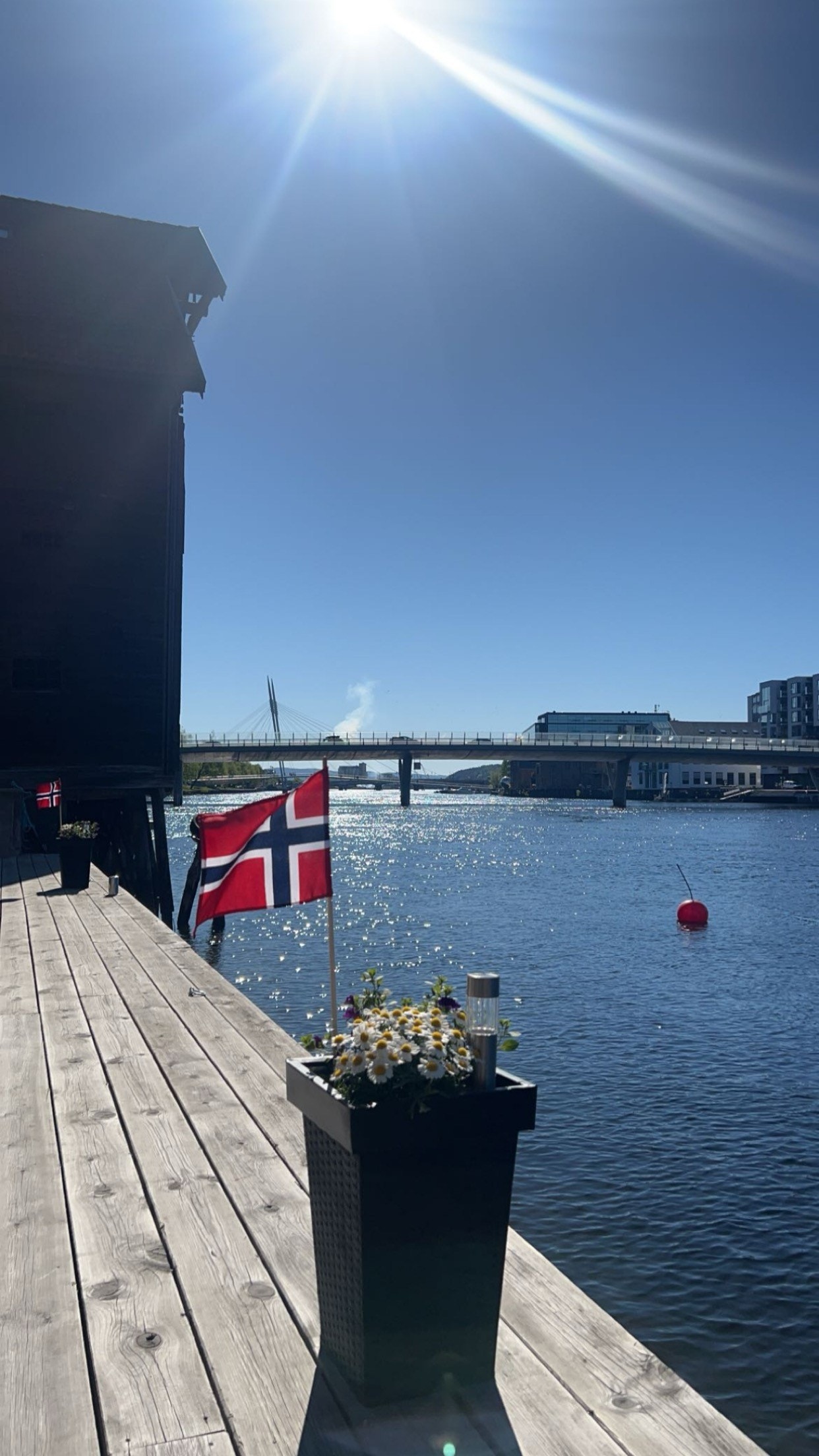 Pent pyntet til 17. mai Galleribilde
