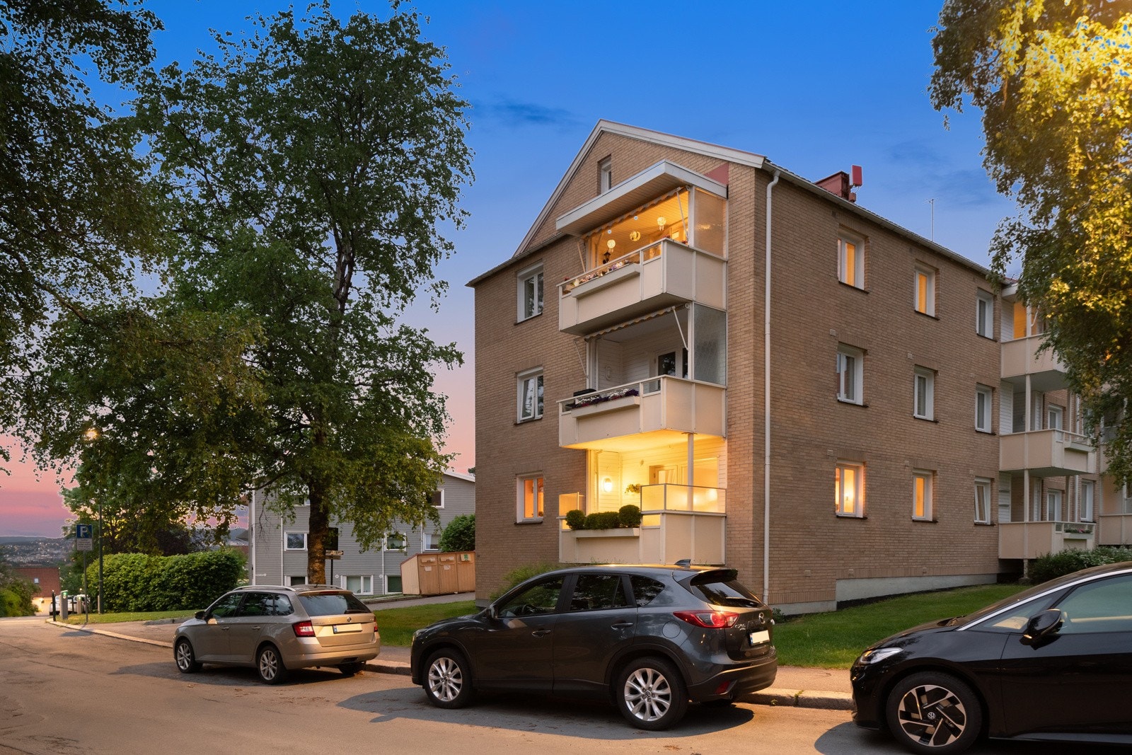 91fasade_kveld Galleribilde