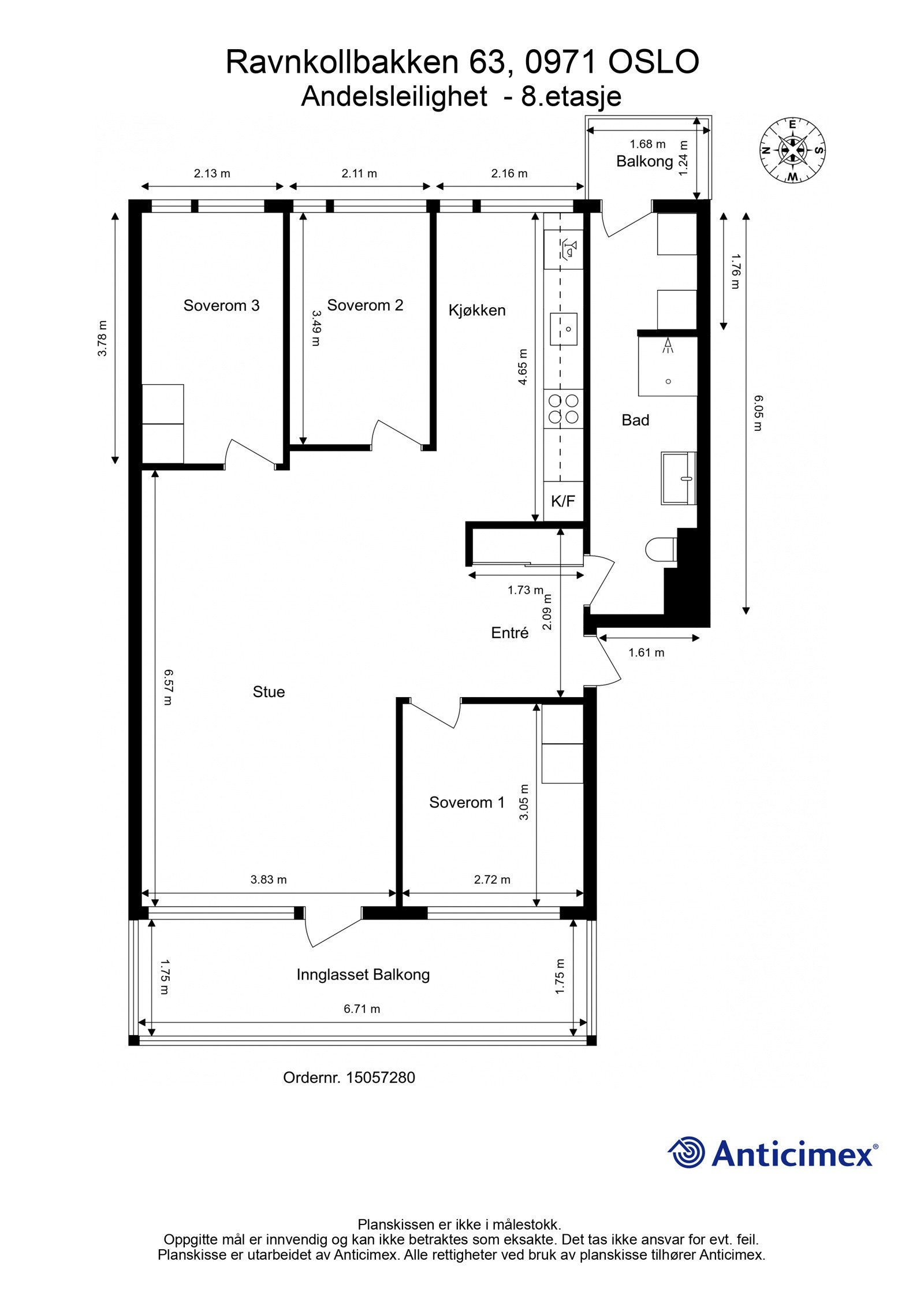 Plantegning. Galleribilde