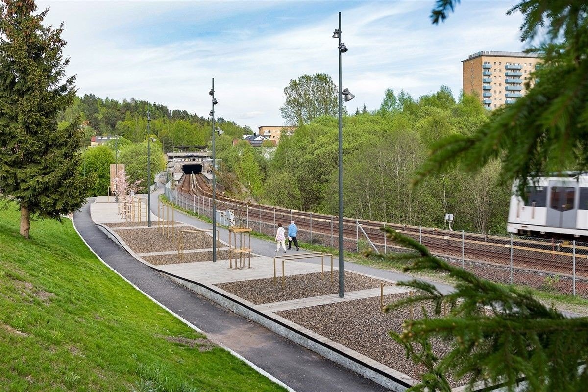 Ammerud t-banestasjon Galleribilde
