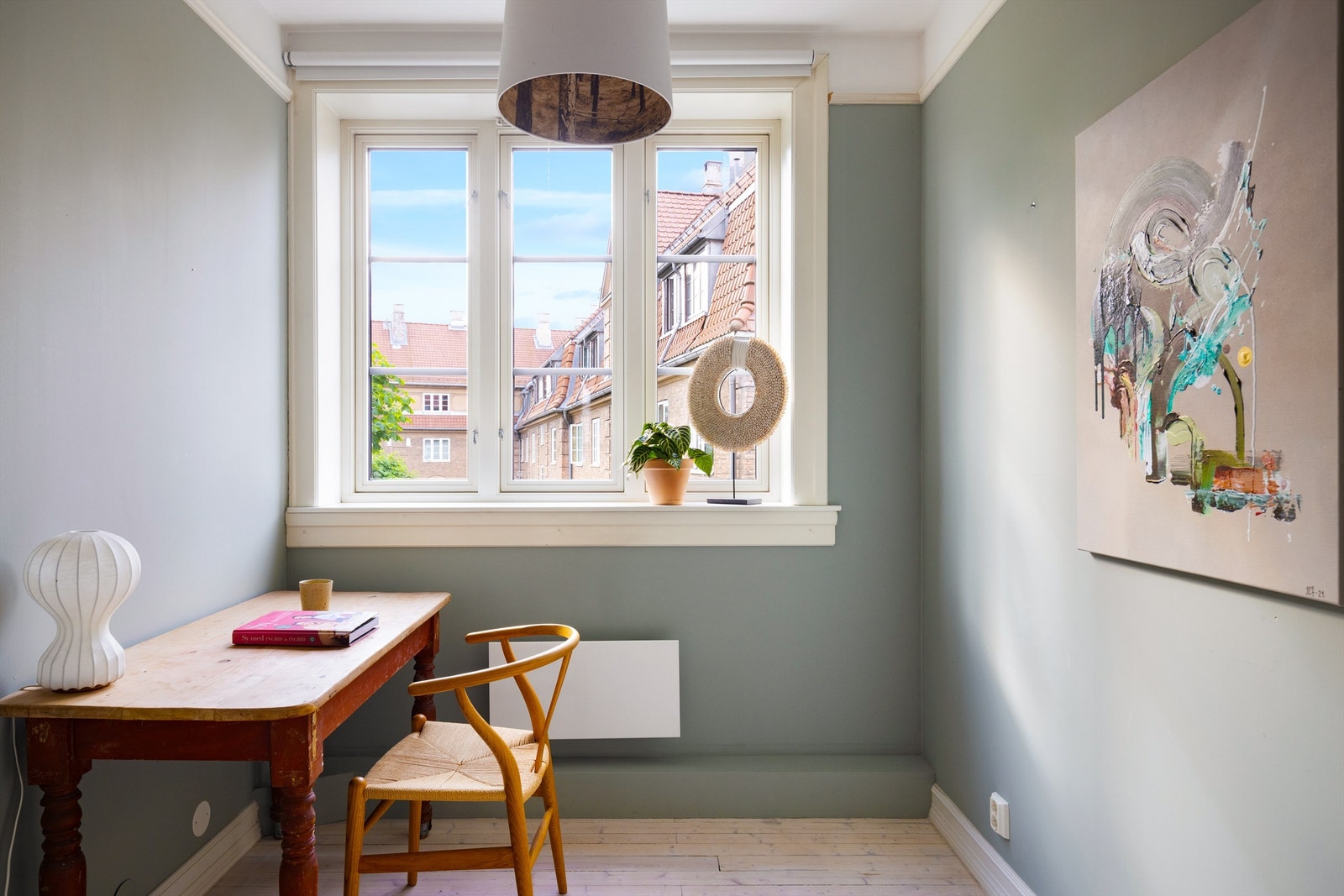 Det andre soverommet egner seg utmerket som barnerom, gjesterom eller kontor. Galleribilde