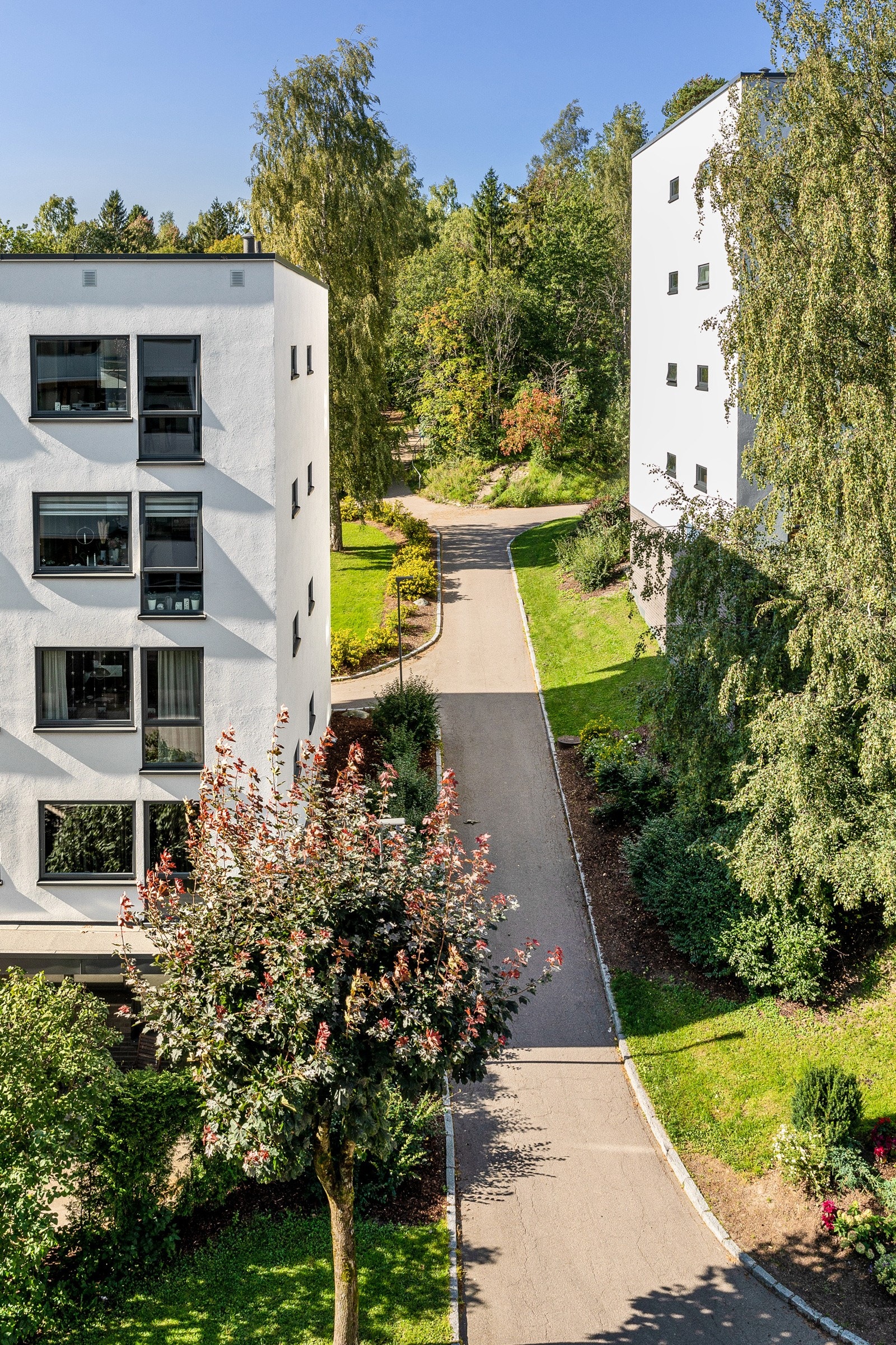 Dagligvare ligger i umiddelbar nærhet og det er kort vei til populære tur- og rekreasjonsområder. Galleribilde